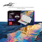 ESTUCHE 15 PIEZAS POCKETBOX NEON ACRYLIC 12 ML | ROYMART